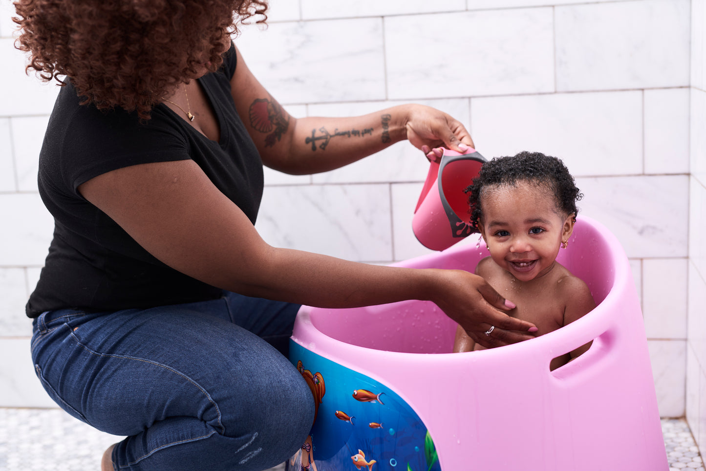 Baño - Shower Bath and Baby Pool