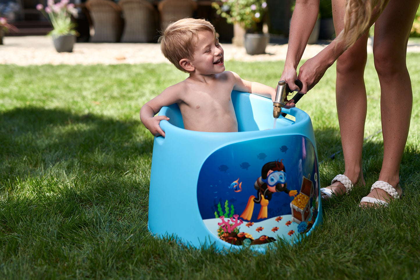 Baño - Shower Bath and Baby Pool